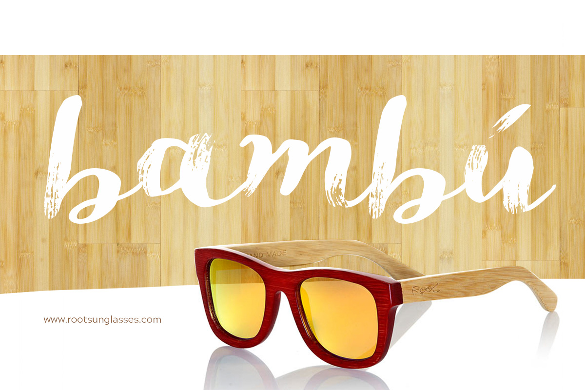 Colección Bambú:  Gafas de sol de Madera de Root Sunglasses. Root Sunglasses - Gafas y Relojes de Madera Natural.