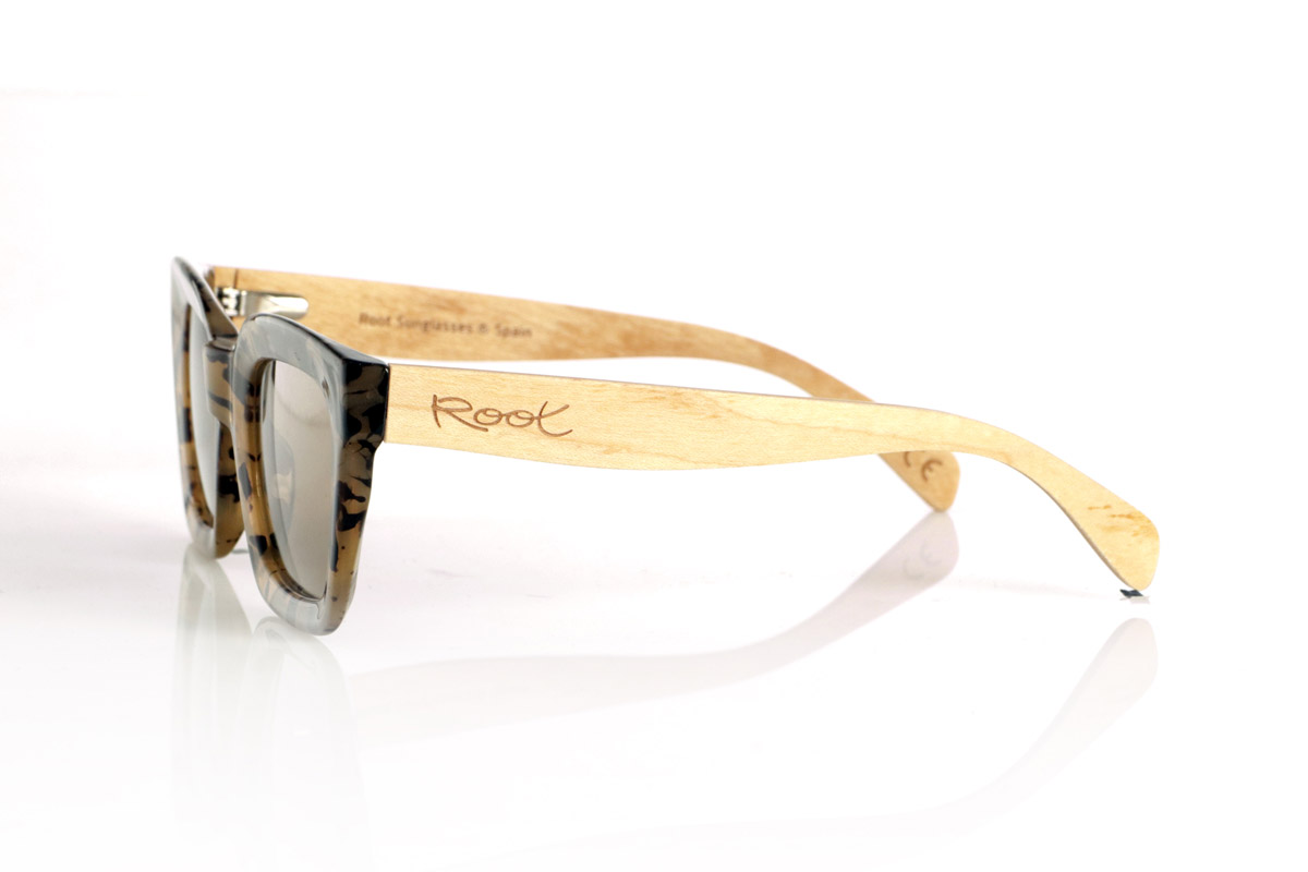 Wood eyewear of Maple modelo VIBES Wholesale & Retail | Root Sunglasses® 