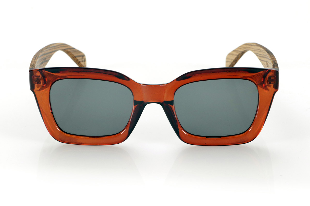 Wood eyewear of Zebrano modelo AUBUR Wholesale & Retail | Root Sunglasses® 