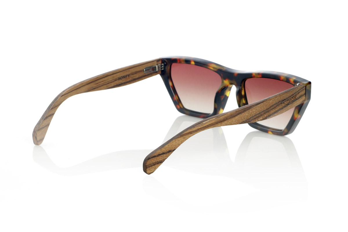 Wood eyewear of Zebrano modelo HOENY Wholesale & Retail | Root Sunglasses® 