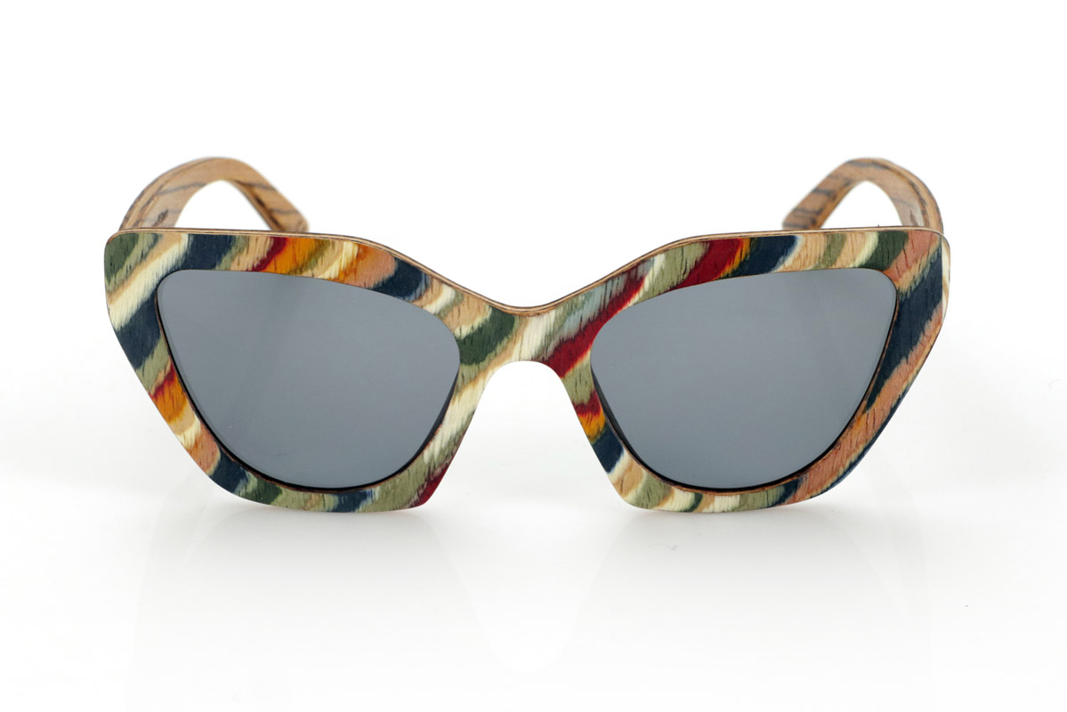 Wood eyewear of Zebrano modelo PAI Wholesale & Retail | Root Sunglasses® 