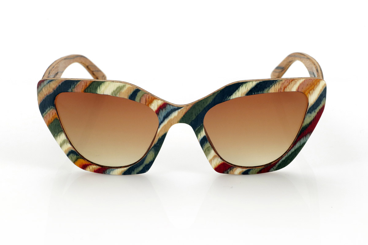 Wood eyewear of Zebrano modelo PAI Wholesale & Retail | Root Sunglasses® 