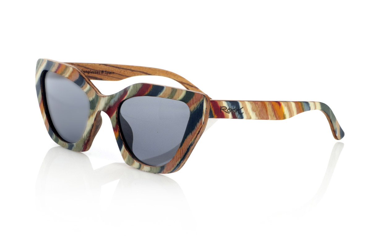 Wood eyewear of Zebrano modelo PAI Wholesale & Retail | Root Sunglasses® 