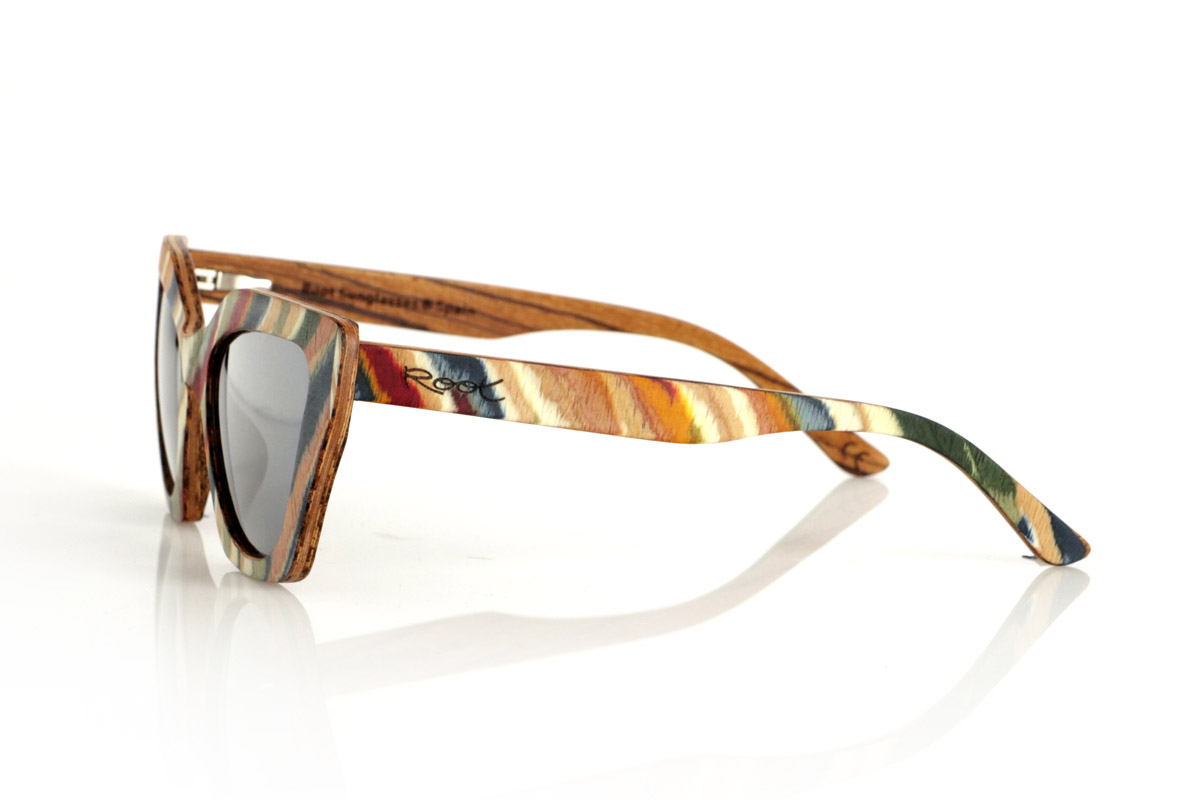 Wood eyewear of Zebrano modelo PAI Wholesale & Retail | Root Sunglasses® 