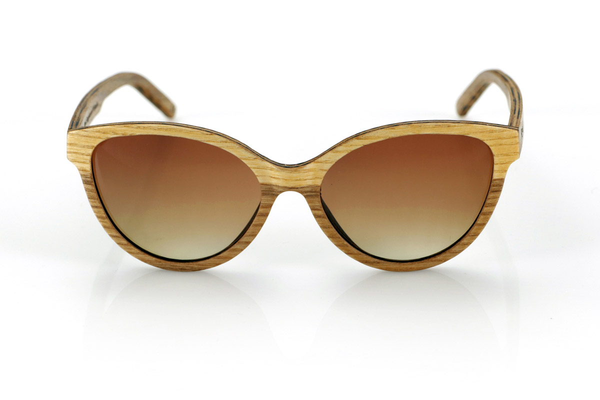 Wood eyewear of Walnut modelo CATHY Wholesale & Retail | Root Sunglasses® 