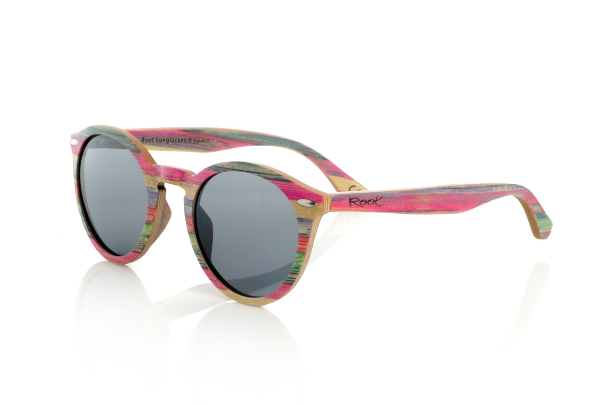 Wood eyewear of Bamboo modelo SARA Wholesale & Retail | Root Sunglasses® 